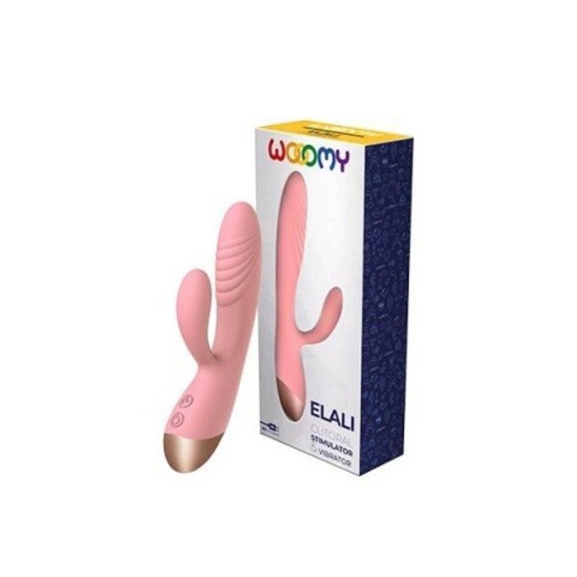 Розовый вибратор-кролик «Elali» от «WOOOMY» Розовый вибратор-кролик «Elali» от «WOOOMY»