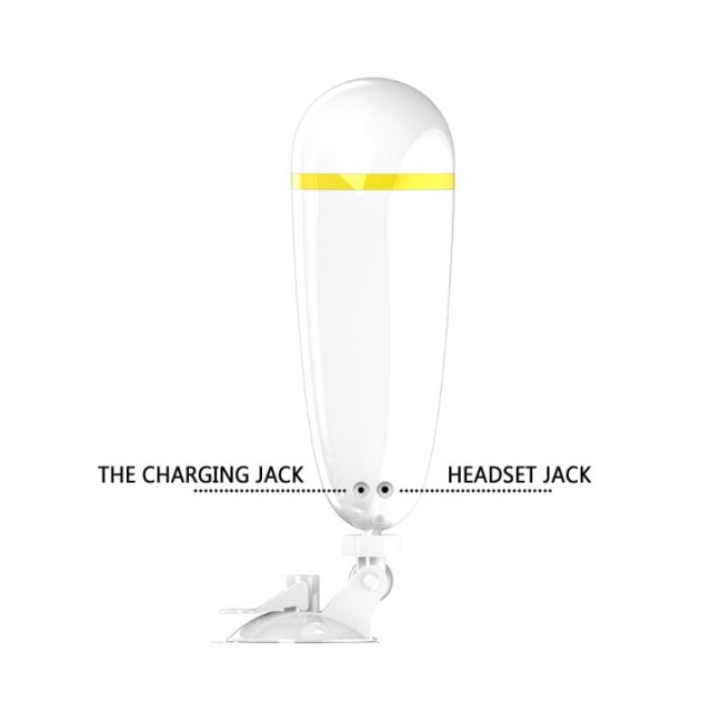  Мега-мастурбатор с вибрацией «Sally»