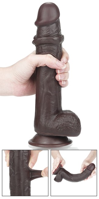 Реалистичный фаллоимитатор с присоской (18 см) Реалистичный фаллоимитатор с присоской (18 см)