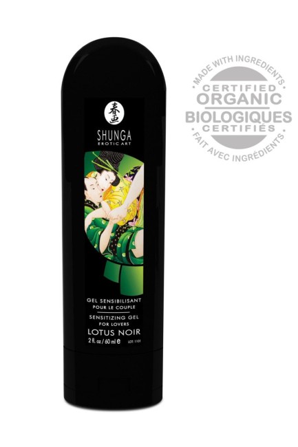Интимный гель для пар, усиливающий наслаждение «Lotus Noir» от «SHUNGA» (60 ML) Интимный гель для пар, усиливающий наслаждение «Lotus Noir» от «SHUNGA» (60 ML)