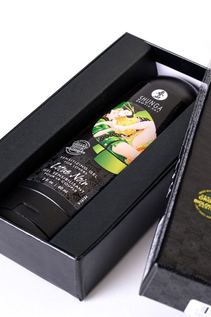 Интимный гель для пар, усиливающий наслаждение «Lotus Noir» от «SHUNGA» (60 ML) Интимный гель для пар, усиливающий наслаждение «Lotus Noir» от «SHUNGA» (60 ML)