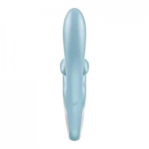 Вибратор-кролик «Touch me» от «Satisfyer» (голубой)