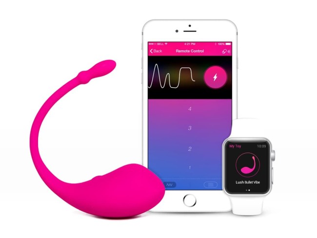 Виброяйцо c приложением, для пар - Lush Bullet Vibrator (Lovense)