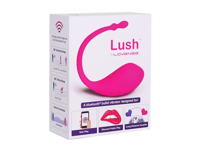 Виброяйцо c приложением, для пар - Lush Bullet Vibrator (Lovense)