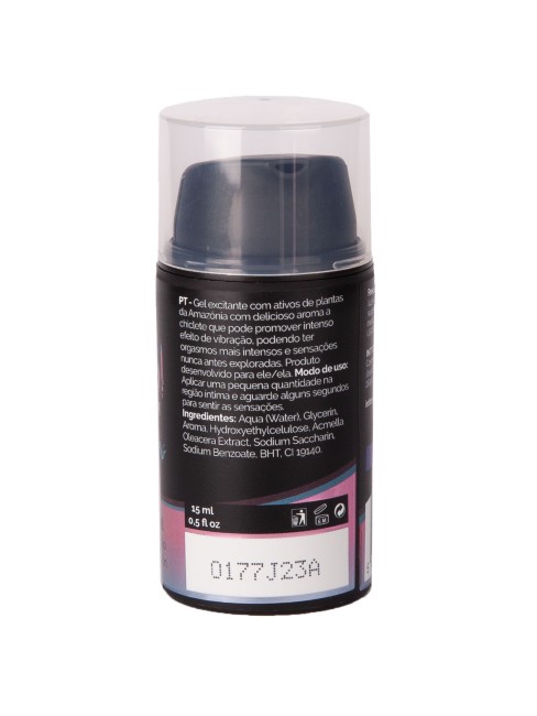 Жидкий интимный гель с эффектом вибрации Жевательная резинка «Vibration Bubble Gum» от «Intt» (15 ML) Жидкий интимный гель с эффектом вибрации Жевательная резинка «Vibration Bubble Gum» от «Intt» (15 ML)