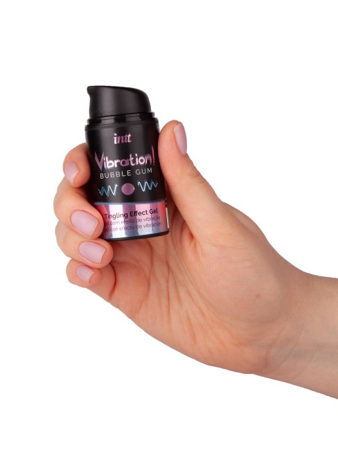 Жидкий интимный гель с эффектом вибрации Жевательная резинка «Vibration Bubble Gum» от «Intt» (15 ML) Жидкий интимный гель с эффектом вибрации Жевательная резинка «Vibration Bubble Gum» от «Intt» (15 ML)