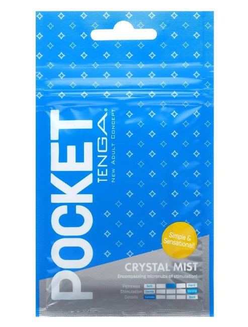 Мини-мастурбатор «Pocket Crystal Mist» от «TENGA» Мини-мастурбатор «Pocket Crystal Mist» от «TENGA»