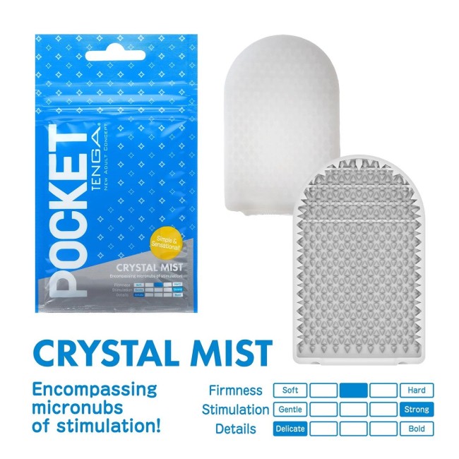 Мини-мастурбатор «Pocket Crystal Mist» от «TENGA» Мини-мастурбатор «Pocket Crystal Mist» от «TENGA»