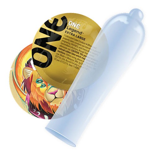 Большие и расклешенные презервативы «ONE Legend XL» (12 шт.) Большие и расклешенные презервативы «ONE Legend XL» (12 шт.)