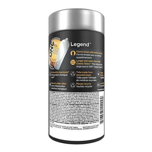 Большие и расклешенные презервативы «ONE Legend XL» (12 шт.) Большие и расклешенные презервативы «ONE Legend XL» (12 шт.)