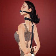 Набор для связывания «Armbinder Restraint Set» от «LOCKINK»