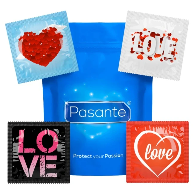 Анатомические презервативы «Love» от «Pasante» (144 шт.) Анатомические презервативы «Love» от «Pasante» (144 шт.)