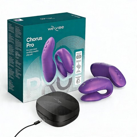 Вибратор для пар «Chorus Pro» от «We-Vibe» (фиолетовый) Вибратор для пар «Chorus Pro» от «We-Vibe» (фиолетовый)