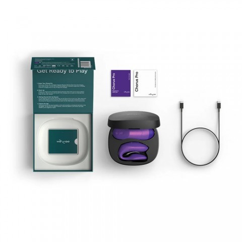 Вибратор для пар «Chorus Pro» от «We-Vibe» (фиолетовый) Вибратор для пар «Chorus Pro» от «We-Vibe» (фиолетовый)