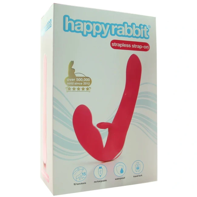 Безремневой страпон «Rechargeable Vibrating Strapless Strap On» от «Happy Rabbit» Безремневой страпон «Rechargeable Vibrating Strapless Strap On» от «Happy Rabbit»
