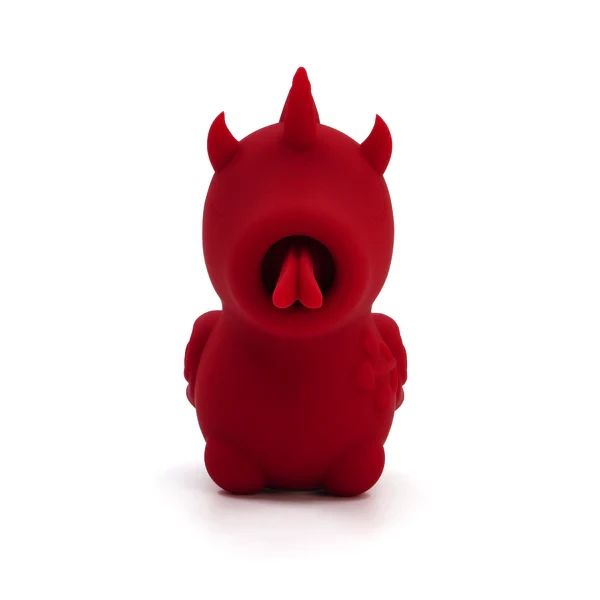 Вибромассажер со стимуляцией язычком «Unihorn Blaze Diablo» от «Unihorn» (красный) Вибромассажер со стимуляцией язычком «Unihorn Blaze Diablo» от «Unihorn» (красный)