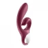 Вибратор-кролик «Love me» от «Satisfyer» (бордовый)