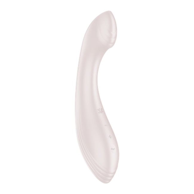 Вибратор-стимулятор точки G «G-Force» от «Satisfyer» (бежевый) Вибратор-стимулятор точки G «G-Force» от «Satisfyer» (бежевый)