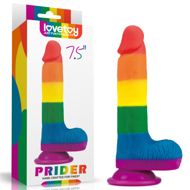 Фаллоимитатор на присоске «7.5 Prider Dildo» от «Lovetoy» (15 см) Фаллоимитатор на присоске «7.5 Prider Dildo» от «Lovetoy» (15 см)