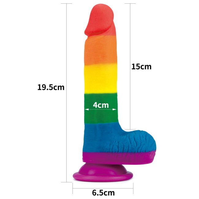 Фаллоимитатор на присоске «7.5 Prider Dildo» от «Lovetoy» (15 см) Фаллоимитатор на присоске «7.5 Prider Dildo» от «Lovetoy» (15 см)