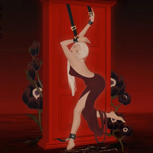 Держатели для ног под дверью «Under the Door Ankle Restraints» от «UPKO» 