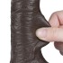 Чёрный фаллоимитатор-реалистик с присоской (14 см) 