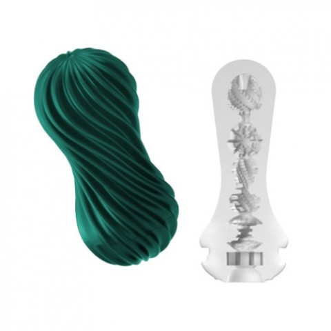 Мастурбатор «Flex Fizzy Green» от «TENGA» 