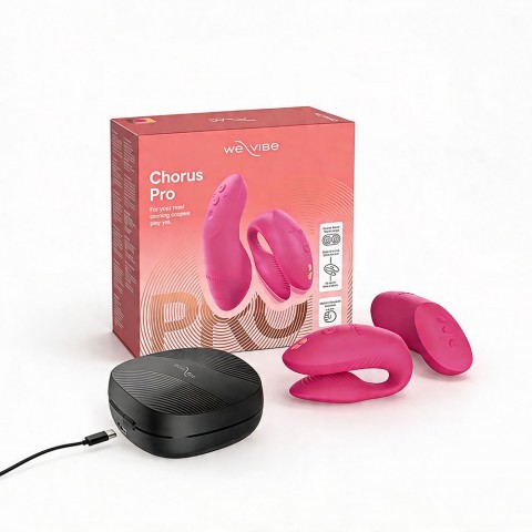 Вибратор для пар «Chorus Pro» от «We-Vibe» (розовый) Вибратор для пар «Chorus Pro» от «We-Vibe» (розовый)
