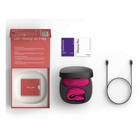 Вибратор для пар «Chorus Pro» от «We-Vibe» (розовый) Вибратор для пар «Chorus Pro» от «We-Vibe» (розовый)