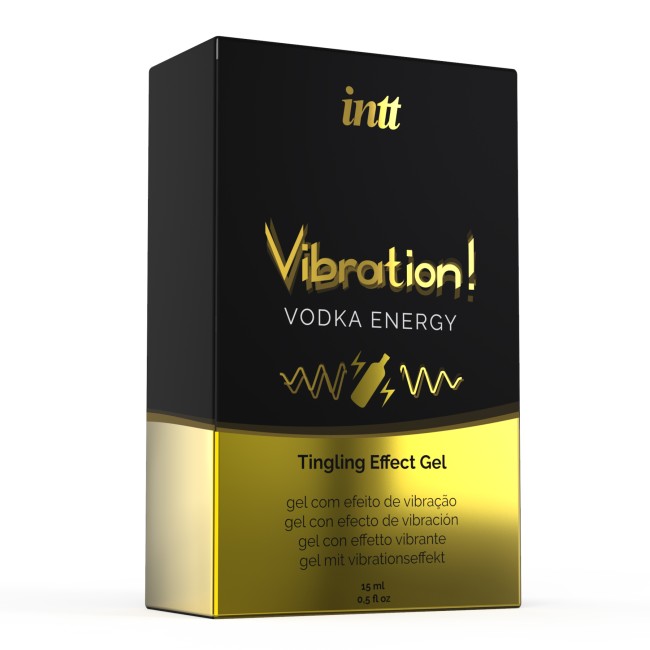 Жидкий интимный гель с эффектом вибрации Водка «Vibration Vodka» от «Intt» (15 ML)