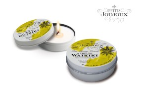 Массажная свеча с ароматом Пина колады A trip to the Waikiki «Petits Joujoux» от «Mystim» 43 ML