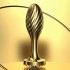 Анальная металлическая втулка «Pearl Pear-shape Anal Plug» от «LOCKINK»