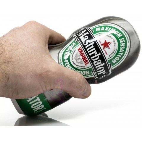 Мастурбатор-вагина «Heineken» от «Alive»  Мастурбатор-вагина «Heineken» от «Alive»