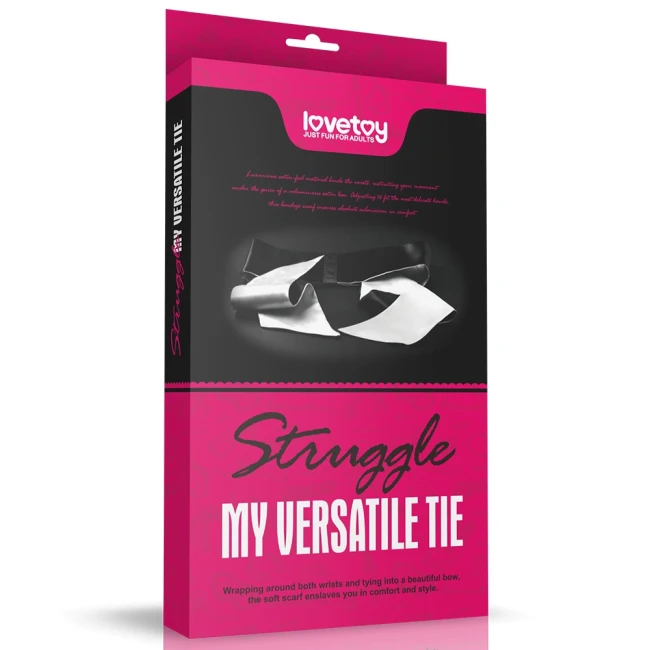 Лента для связывания рук «Struggle My Versatile Tie» от «Lovetoy» Лента для связывания рук «Struggle My Versatile Tie» от «Lovetoy»
