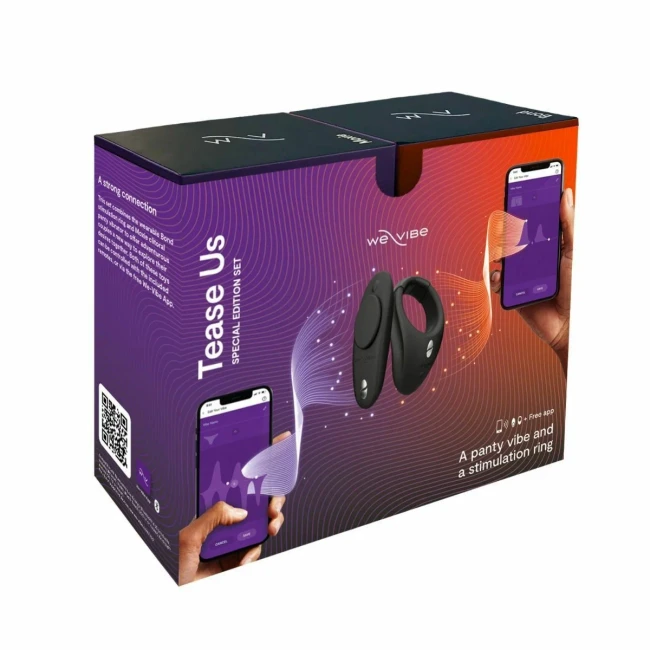 Премиум-набор «Tease Us Bond + Moxie Black» от «We-Vibe»