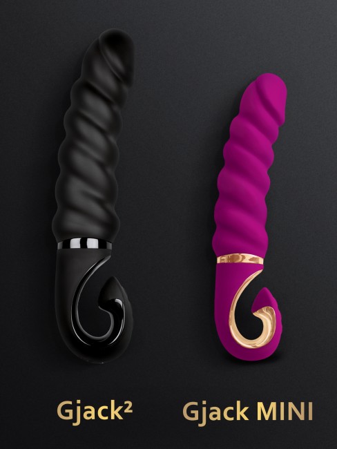 Анатомический витой вибратор «Gjack 2» от «Gvibe»  Анатомический витой вибратор «Gjack 2» от «Gvibe»