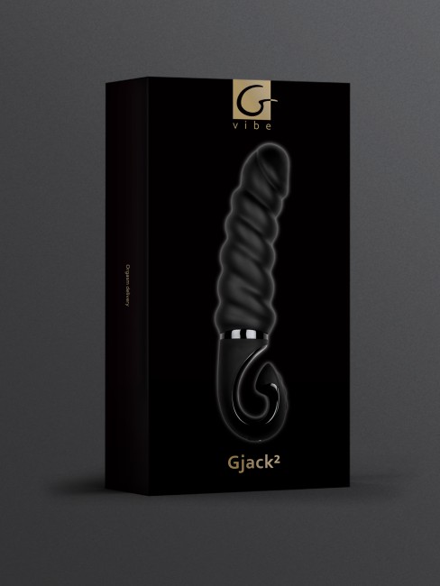Анатомический витой вибратор «Gjack 2» от «Gvibe»  Анатомический витой вибратор «Gjack 2» от «Gvibe»
