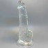 Прозрачный фаллоимитатор Alive Jelly Dildo Torrent (15,5 см) 