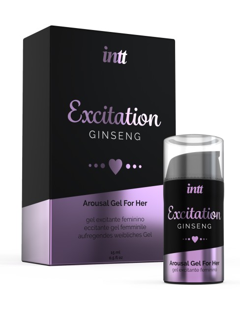 Возбуждающий гель с женьшенем для женщин «Excitation» от «Intt» (15 ML) Возбуждающий гель с женьшенем для женщин «Excitation» от «Intt» (15 ML)