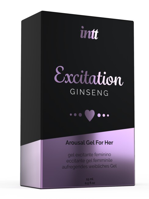 Возбуждающий гель с женьшенем для женщин «Excitation» от «Intt» (15 ML) Возбуждающий гель с женьшенем для женщин «Excitation» от «Intt» (15 ML)