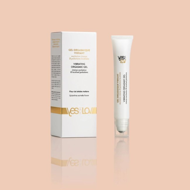 Возбуждающий гель с эффектом вибрации «VIBRATING ORGASMIC GEL» от «YESforLOV» 