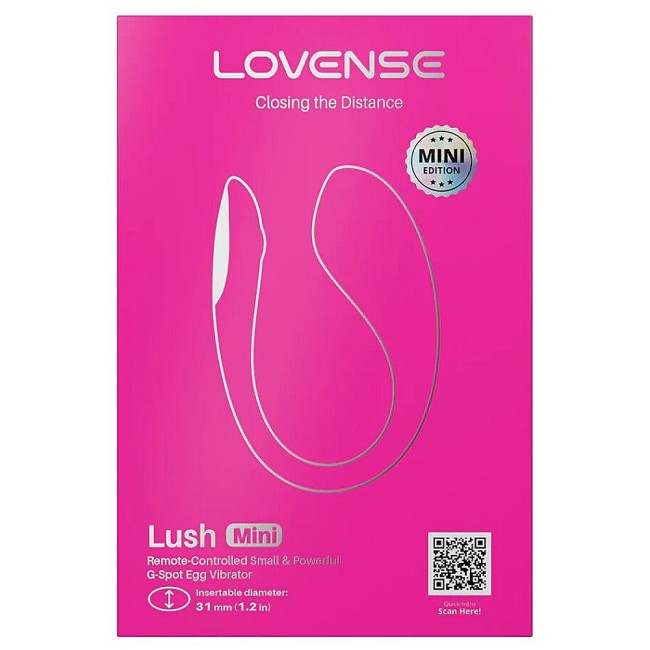 Вибратор для точки G с управлением через приложение «Lush Mini» от «Lovense» Вибратор для точки G с управлением через приложение «Lush Mini» от «Lovense»