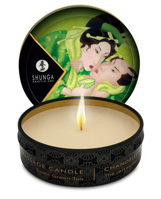 Массажная свеча ( Зеленый чай) Massage Candle (Shunga) Массажная свеча ( Зеленый чай) Massage Candle (Shunga)
