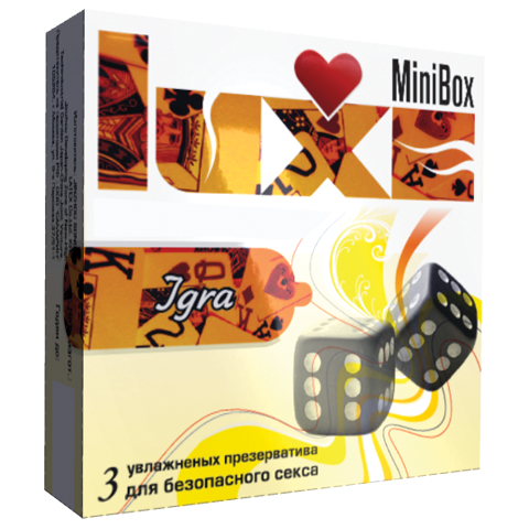 Презервативы Luxe Mini Box Игра Презервативы Luxe Mini Box Игра
