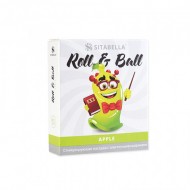 Стимулирующий презерватив-насадка Roll & Ball Apple  