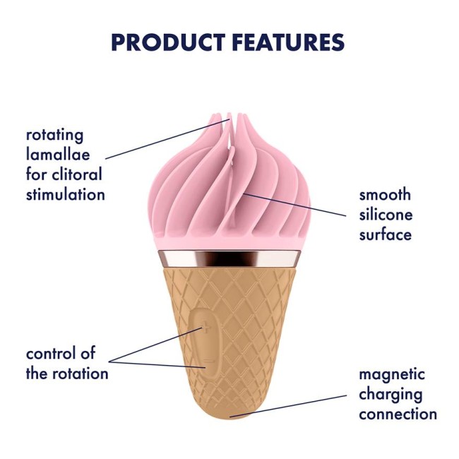 Клиторальный стимулятор «Sweet Treat» от «Satisfyer»