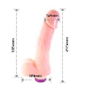 Вибратор латексный (21.5 см)