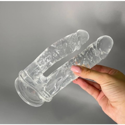Фаллоимитатор двойной Imperium Jelly Dildo (14 см) 