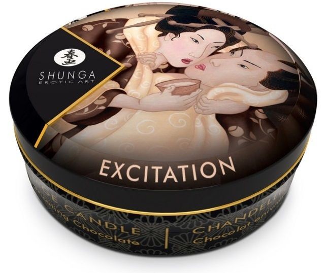 Массажная свеча (Шоколад) Massage Candle (Shunga) Массажная свеча (Шоколад) Massage Candle (Shunga)