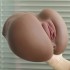 Темный мастурбатор «Streetgirls № 3» от «Lovetoy» (вагина+анус)